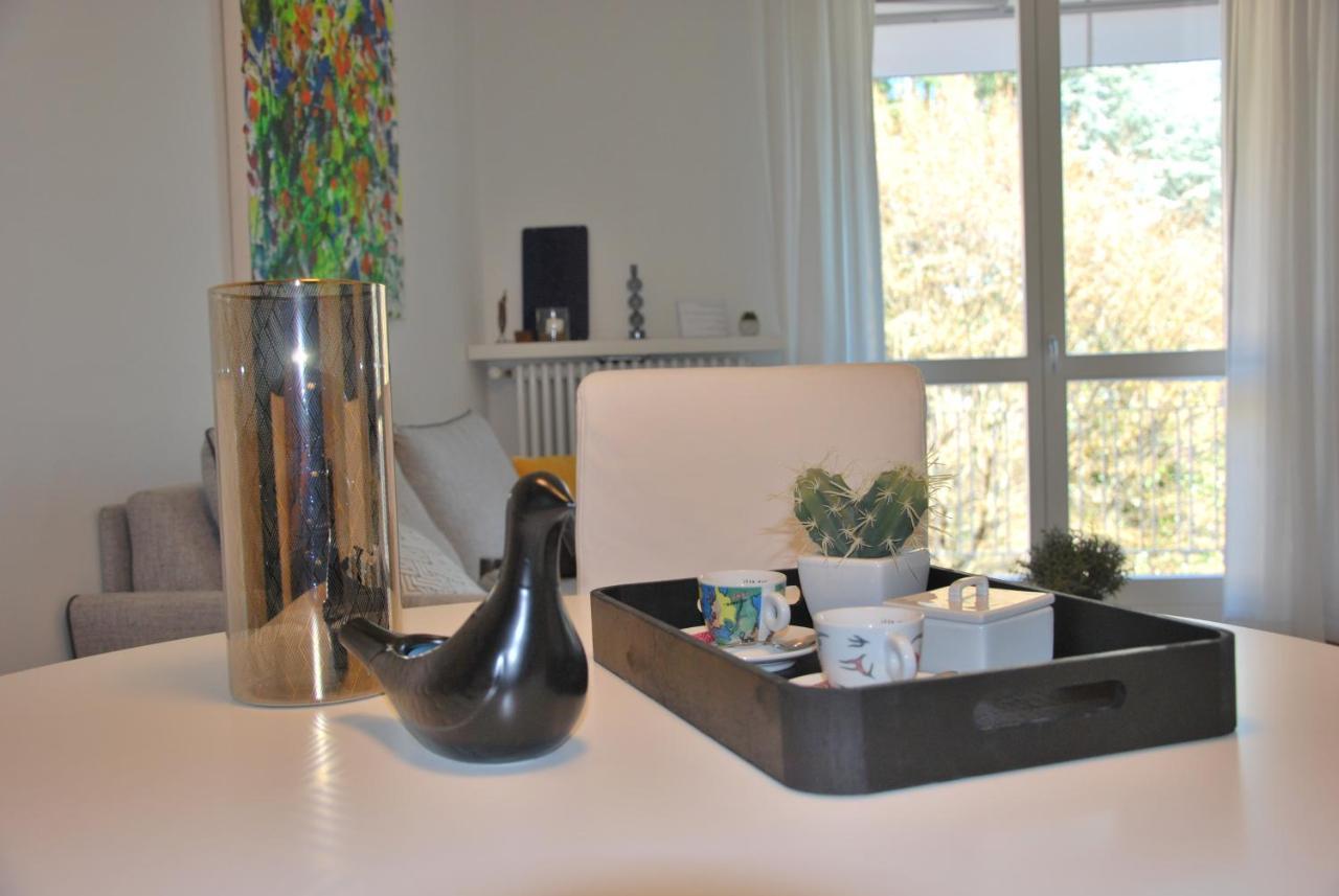 Suite 51 Appartamento Con Terrazzo A 50 Mt Dal Lago - Private Parking (Adults Only) 아로나 외부 사진